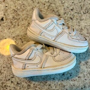 Nike White Sneakers baby size 2